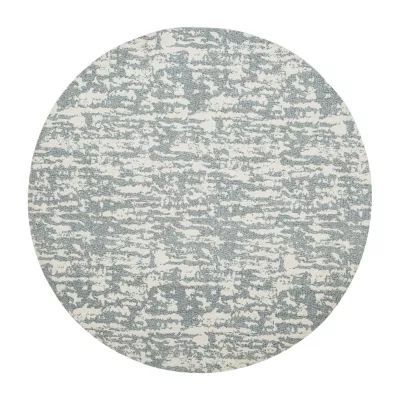 Safavieh Marbella Collection Bryon Geometric Round Area Rug