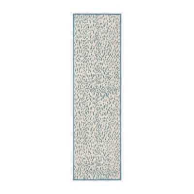 Safavieh Marbella Collection Gaia Geometric Runner Rug