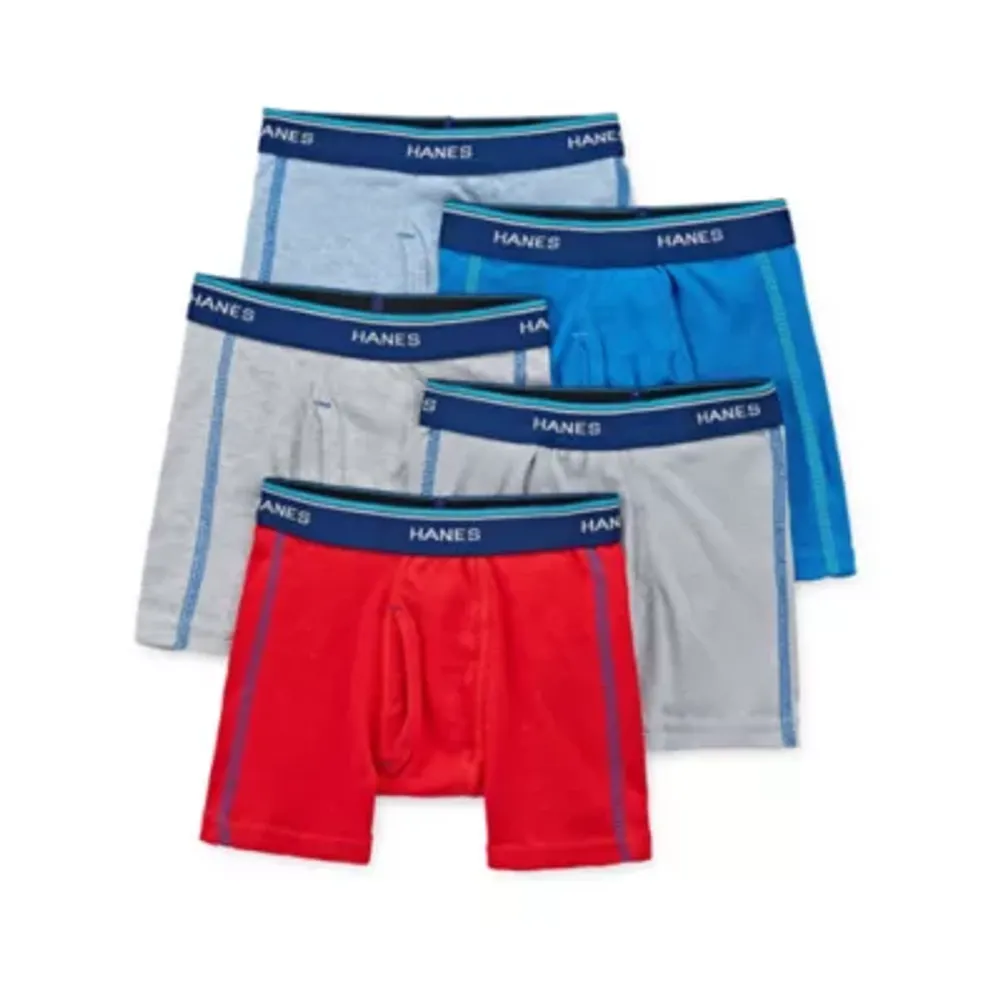 Hanes Toddler Boys 5 Pack Boxer Briefs