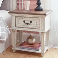 Signature Design by Ashley® Realyn Bedroom Collection -Drawer Nightstand