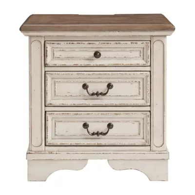 Signature Design by Ashley® Realyn Bedroom Collection 3-Drawer Nightstand