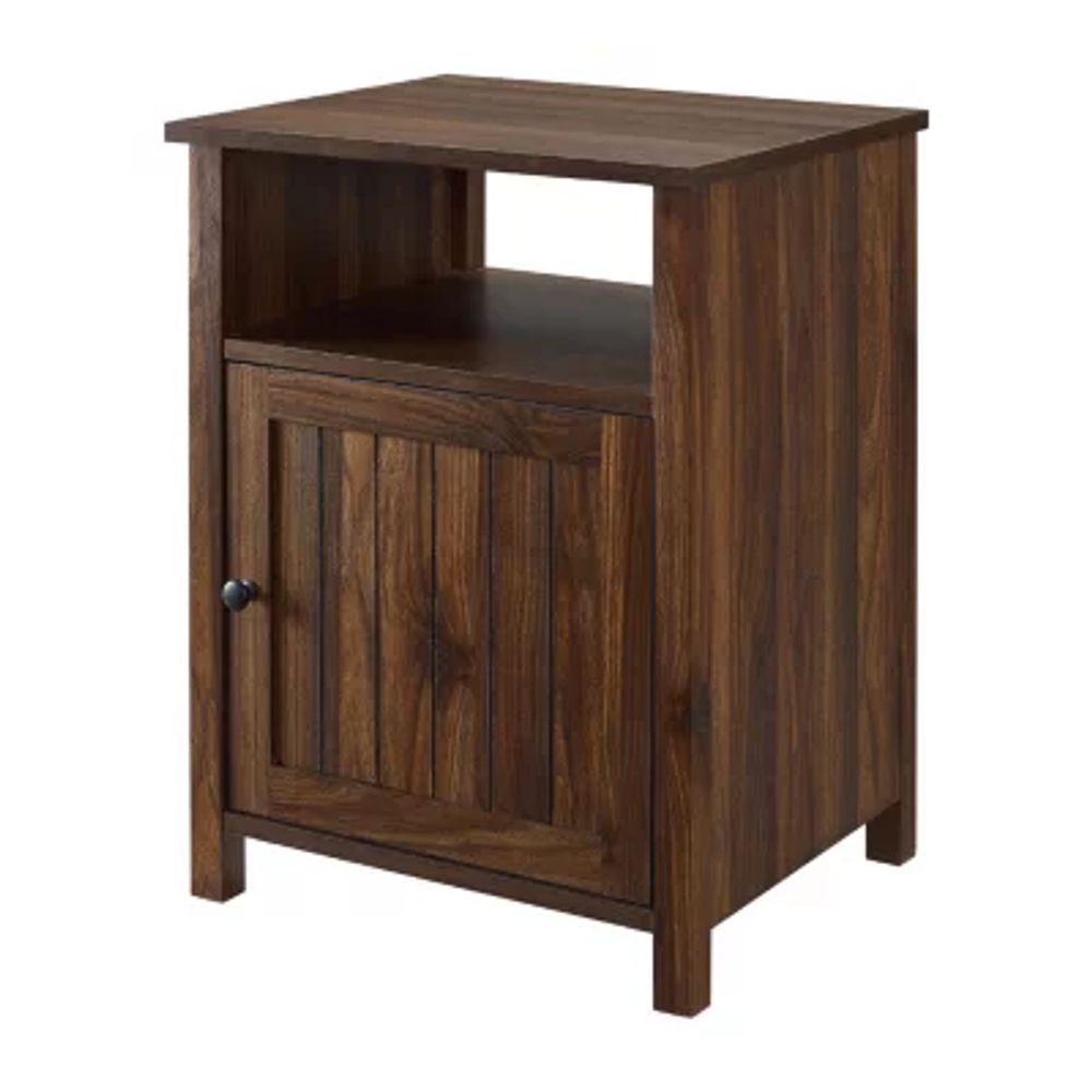 Garrison Small Space Collection Storage End Table