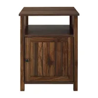 Garrison Small Space Collection Storage End Table