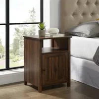 Garrison Small Space Collection Storage End Table