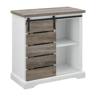 Bianca Small Space Collection Storage Accent Cabinet