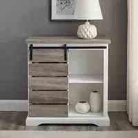 Bianca Small Space Collection Storage Accent Cabinets