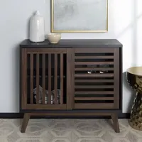 Mara Small Space Collection Storage Accent Cabinet