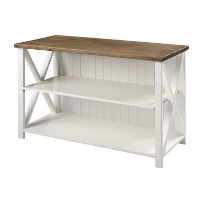 Freeda Small Space Collection Storage Console Table