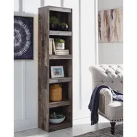 Signature Design by Ashley® Derekson Butcher Block Gray Pier Entertainment Center