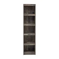 Signature Design by Ashley® Derekson Butcher Block Gray Pier Entertainment Center