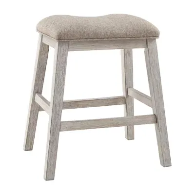 Signature Design by Ashley® Skempton Kitchen + Dining Furniture Collection 2-pc. Counter Height Upholstered Bar Stool