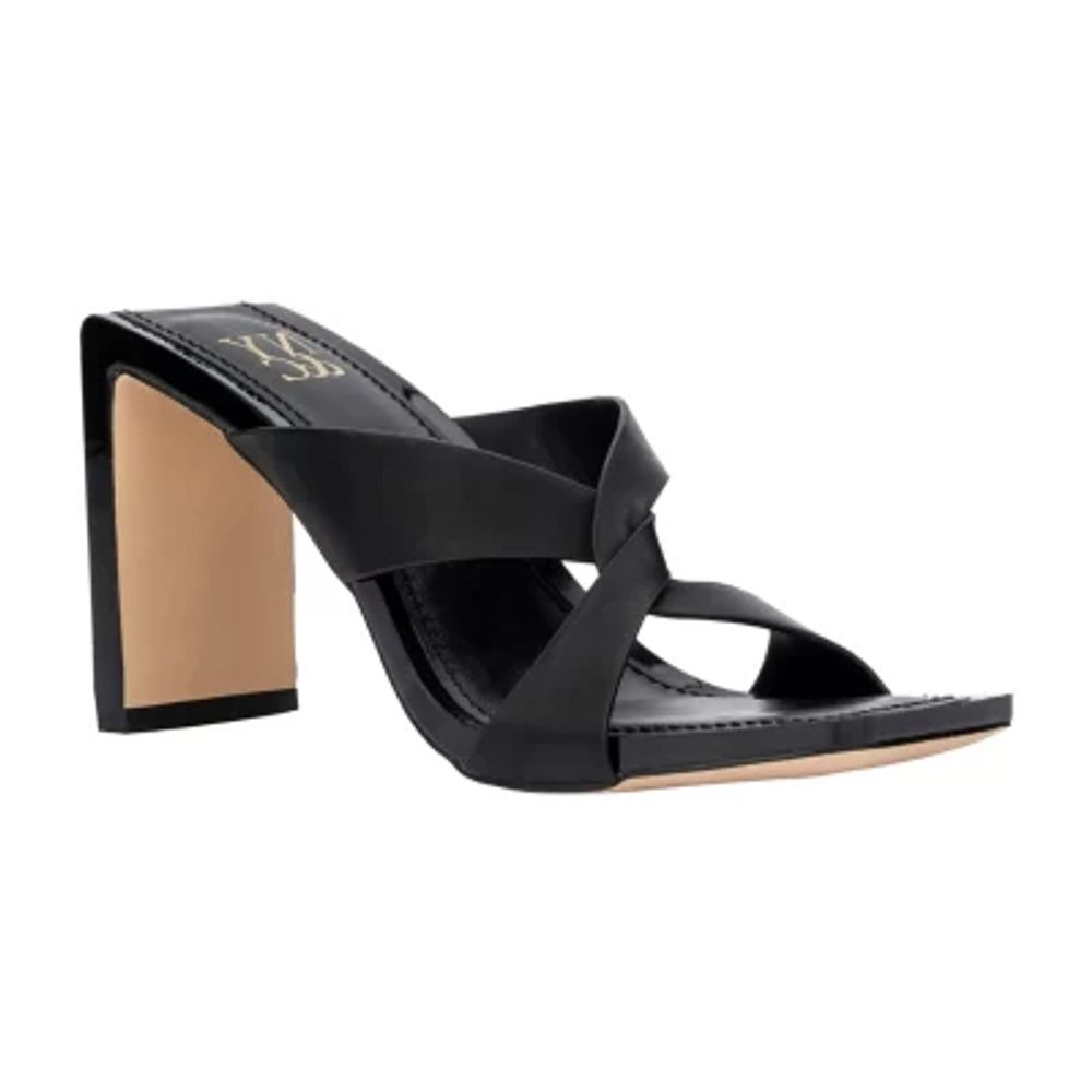 New York & Company Womens Inna Heeled Sandals