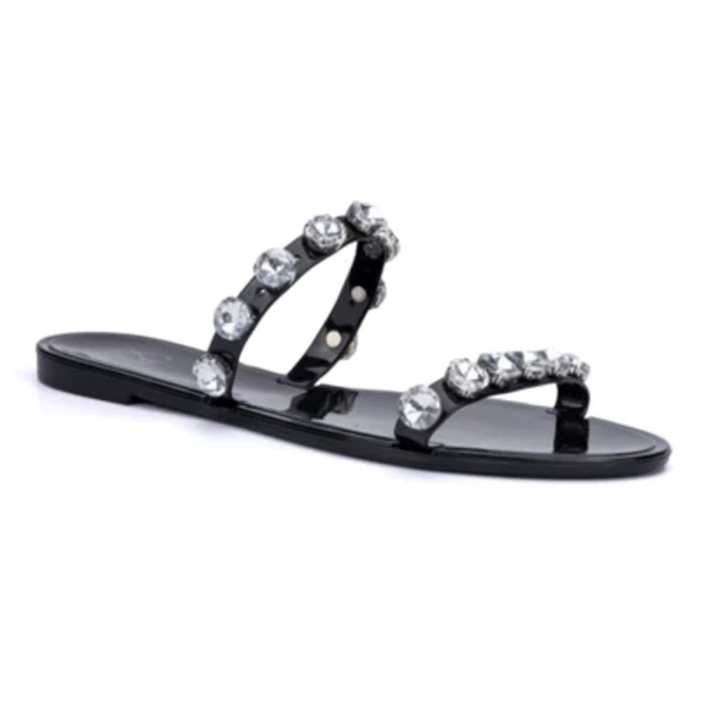 New York & Company Womens Chava Flat Sandals