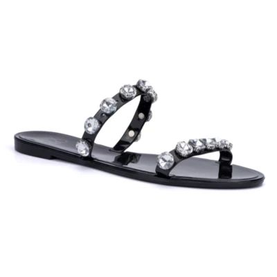 New York & Company Womens Chava Flat Sandals