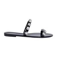 New York & Company Womens Chava Flat Sandals