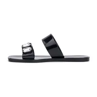 New York & Company Womens Chantelle Flat Sandals