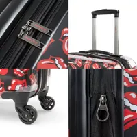 Bugatti Rolling Stones Gimme Shelter Collection 20" Hardside Carry-on Luggage