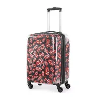 Bugatti Rolling Stones Gimme Shelter Collection 20" Hardside Carry-on Luggage