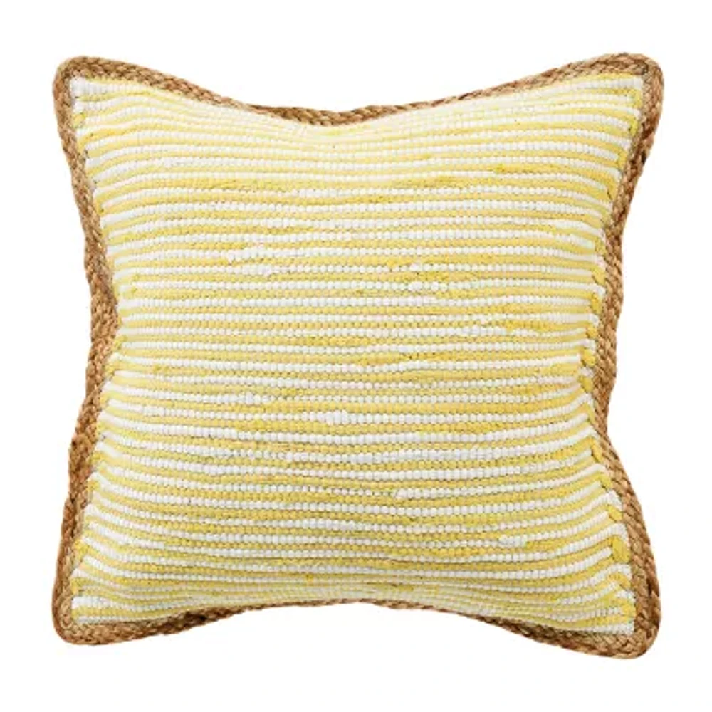 LR Home Designed By Evette Rios Rahis Modern Square Throw Pillow