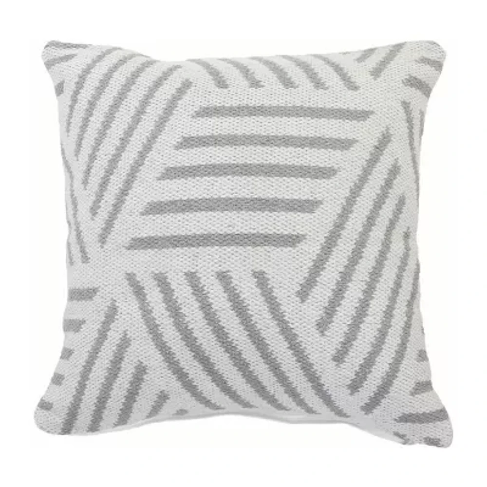 LR Home Designed By Evette Rios Erri Modern Square Throw Pillow