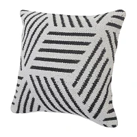 LR Home Designed By Evette Rios Erri Modern Square Throw Pillow