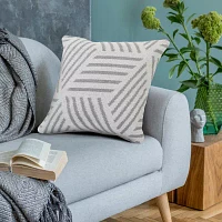 LR Home Designed By Evette Rios Erri Modern Square Throw Pillow