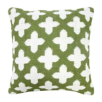 LR Home Designed By Evette Rios Cole Modern Square Throw Pillow