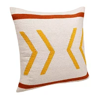 LR Home Designed By Evette Rios Amari Southwestern Square Throw Pillow