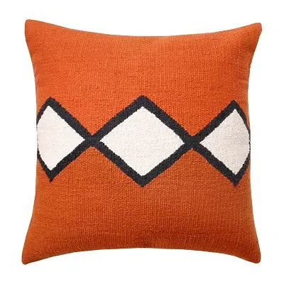 LR Home Designed By Evette Rios Arlo Southwestern Square Throw Pillow