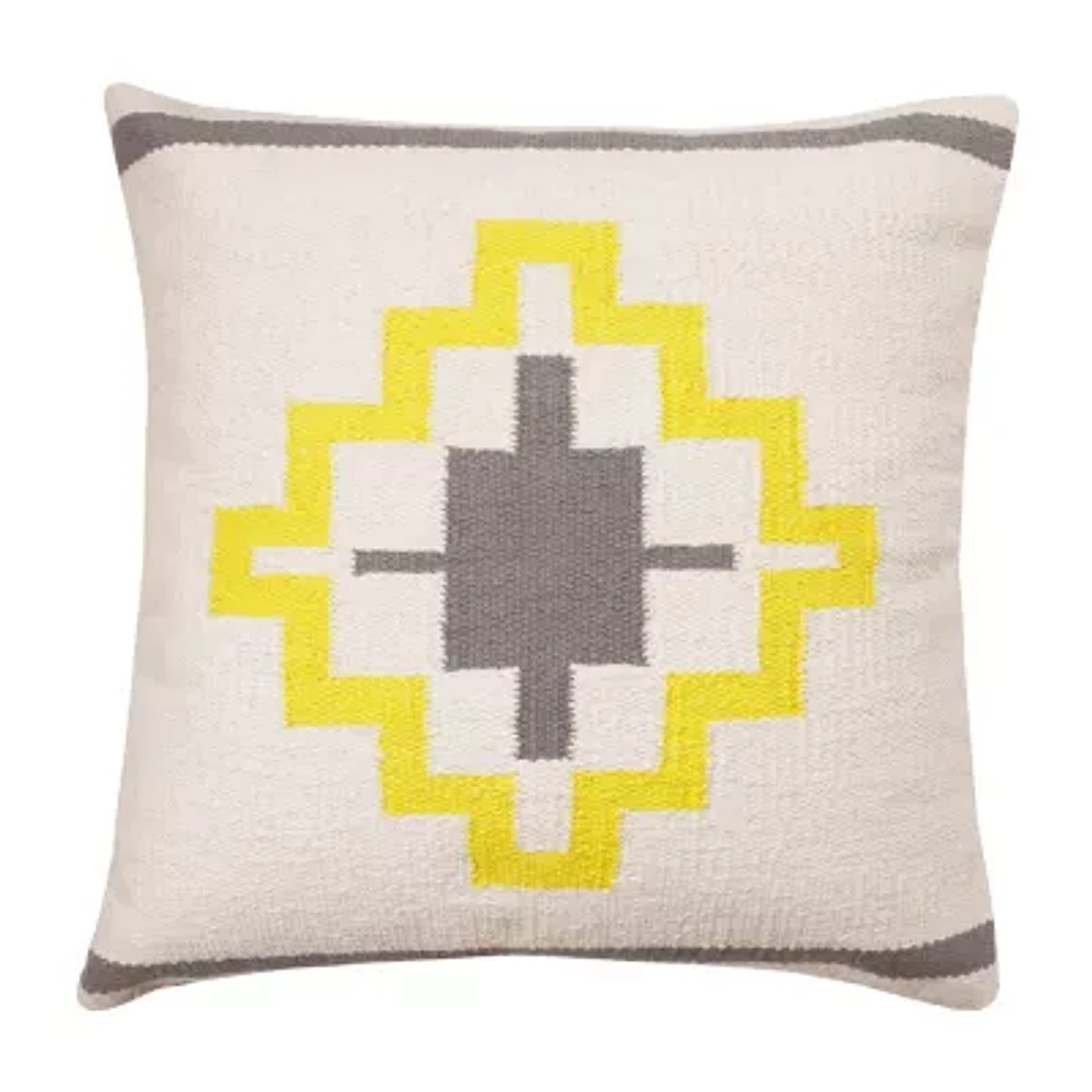 LR Home Designed By Evette Rios Max Southwestern Square Throw Pillow