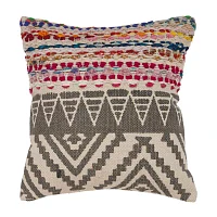 LR Home Designed By Evette Rios Fin Chev Set 2 Square Throw Pillow