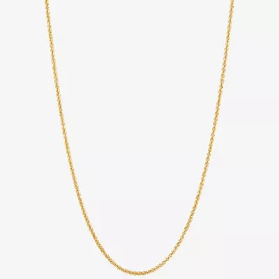 14K Yellow Gold 18" Brilliant Chain