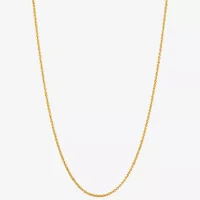 14K Yellow Gold 18" Brilliant Chain