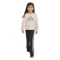 adidas Little Girls 2-pc. Legging Set