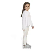 adidas Little Girls 2-pc. Legging Set