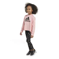 adidas Little Girls 2-pc. Legging Set