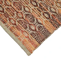 Amer Rugs Zola Parquet Geometric Flatweave 5' X 8' Indoor Rectangular Area Rug