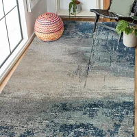 Amer Rugs Yasmin Bern Abstract Loomed 30" X 96" Indoor Rectangular Runner"