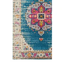 Amer Rugs Manhattan Lecat Medallion Loomed 30" X 90" Indoor Rectangular Runner