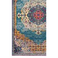 Amer Rugs Manhattan Payne Medallion Loomed 30" X 90" Indoor Rectangular Runner