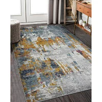 Amer Rugs Montana Joanna Abstract Loomed 5'3" X 7'6" Indoor Rectangular Area Rug