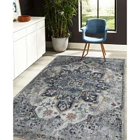 Amer Rugs Montana Kriselda Medallion Loomed 5'3" X 7'6" Indoor Rectangular Area Rug