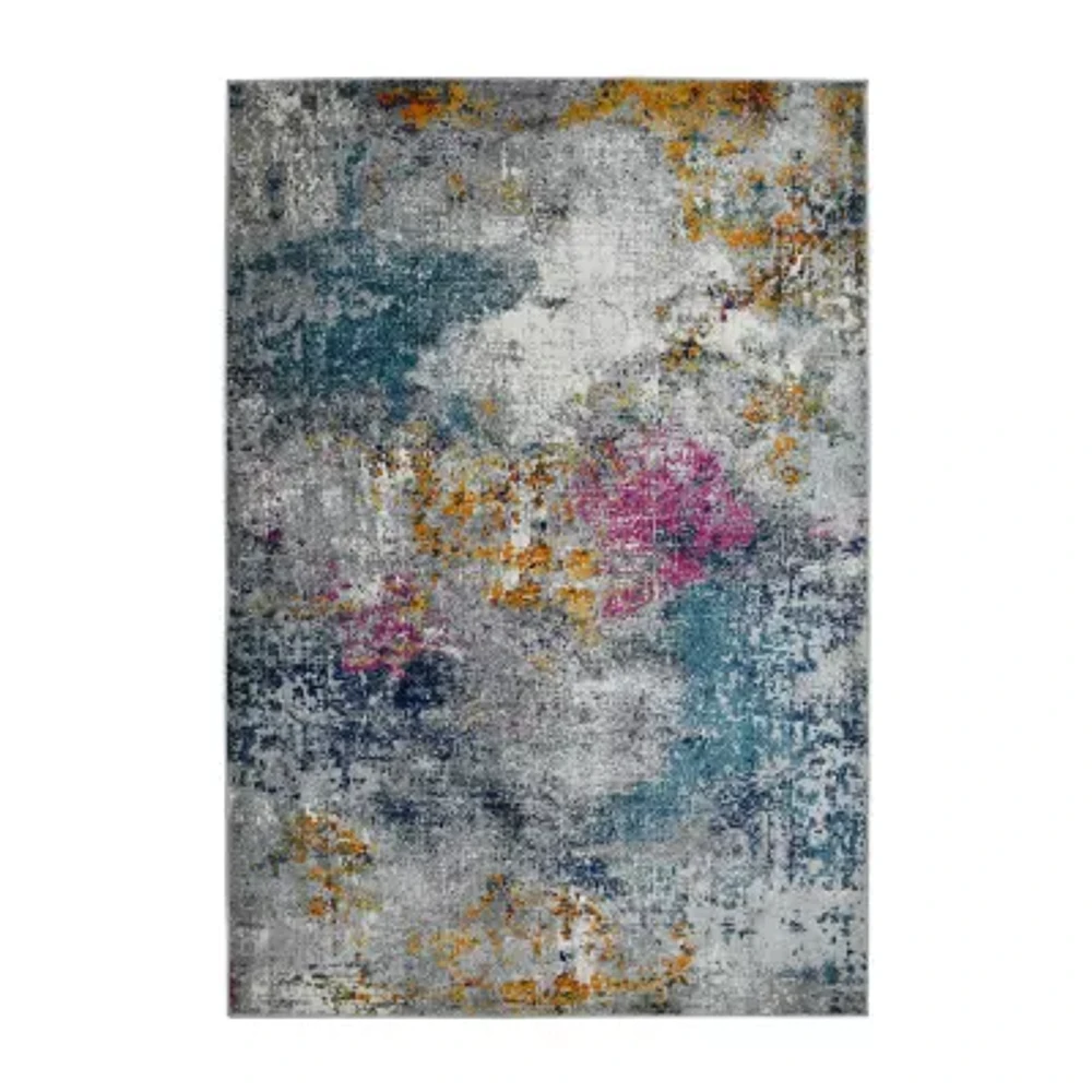 Amer Rugs Montana Lizette Abstract Loomed 5'3" X 7'6" Indoor Rectangular Area Rug