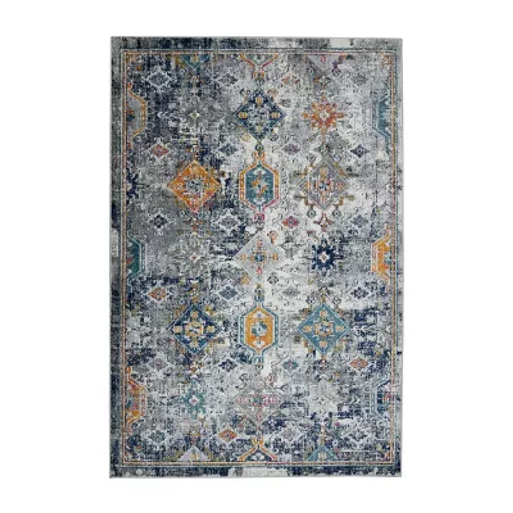 Amer Rugs Montana Myro Geometric Loomed 31" X 96" Indoor Rectangular Runner