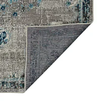 Amer Rugs Montana Nieves Medallion Loomed 31" X 96" Indoor Rectangular Runner