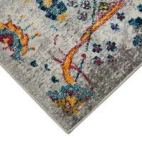 Amer Rugs Montana Glaiza Floral Loomed 5'3" X 7'6" Indoor Rectangular Area Rug