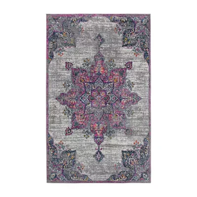 Amer Rugs Montana Isabelle Medallion Loomed 31" X 96" Indoor Rectangular Runner