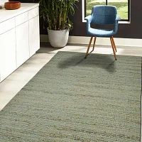 Amer Rugs Naturals Sinclair Stripe Flatweave 36" X 60" Indoor Rectangular Accent Rug"