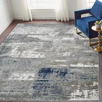 Amer Rugs Savanah Hn Abstract Loomed 32" X 120" Indoor Rectangular Runner"