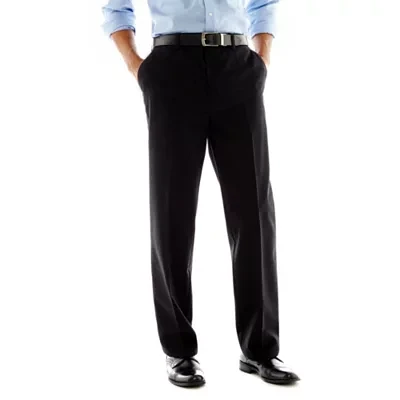 St. John's Bay Worry Free Mens Straight Fit Flat Front Pant